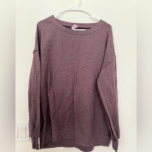 Maika Tops - Women's Marika Purple l/s athleisure top